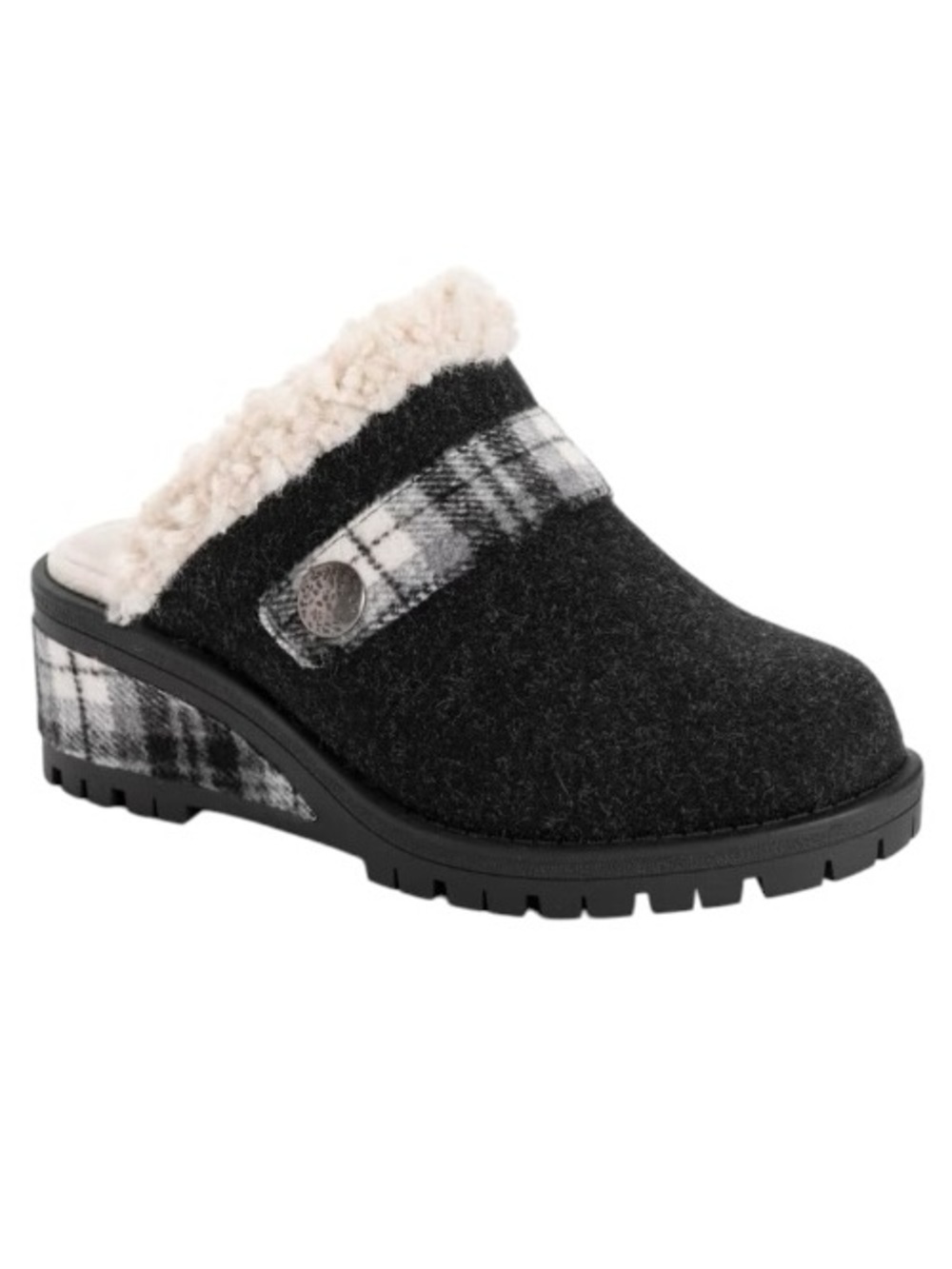 Muk Luks Norway Bergen Wedge Clog Shoes
